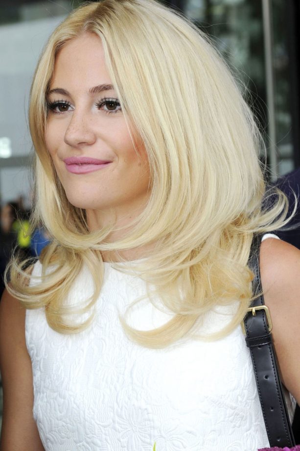Pixie Lott Is A Blonde Bombshell For BBC Breakfast, 2014