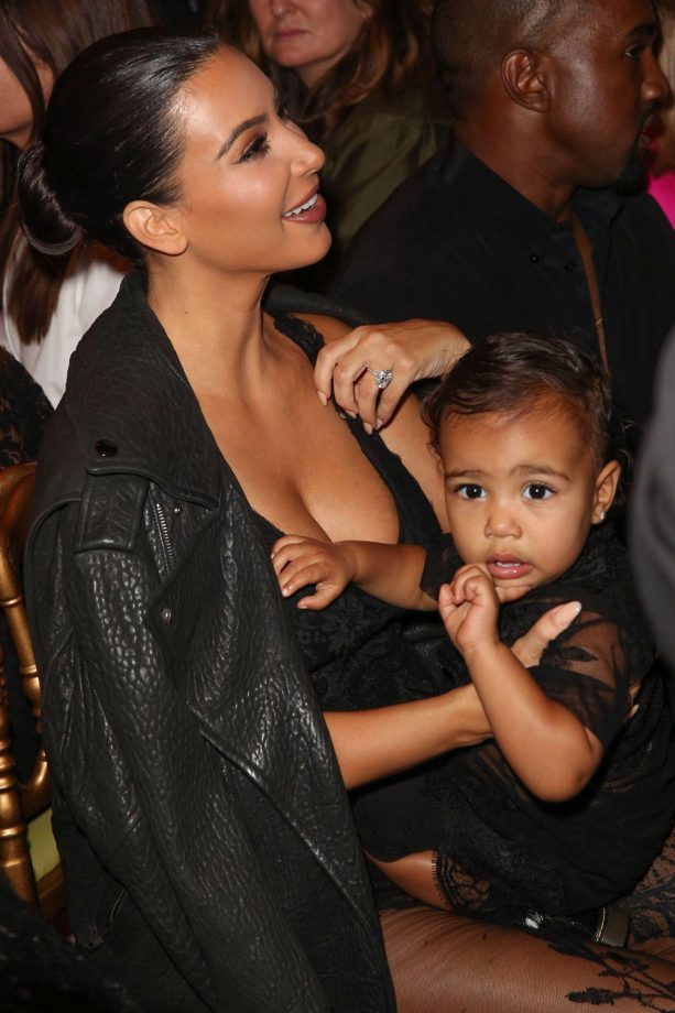 North West Making Her FROW Debut At The Givenchy Show, 2014