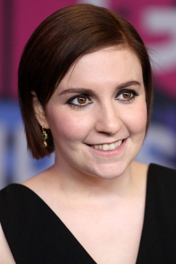 Lena Dunham Goes Back To Being A Brunette For The 'Girls: Season 4' New York Premiere, 2015