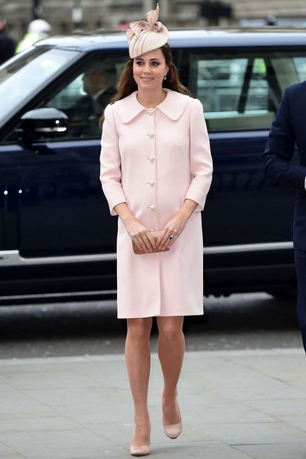 Kate Middleton Attends Commonwealth Day Observance At Westminster Abbey In London, 2015