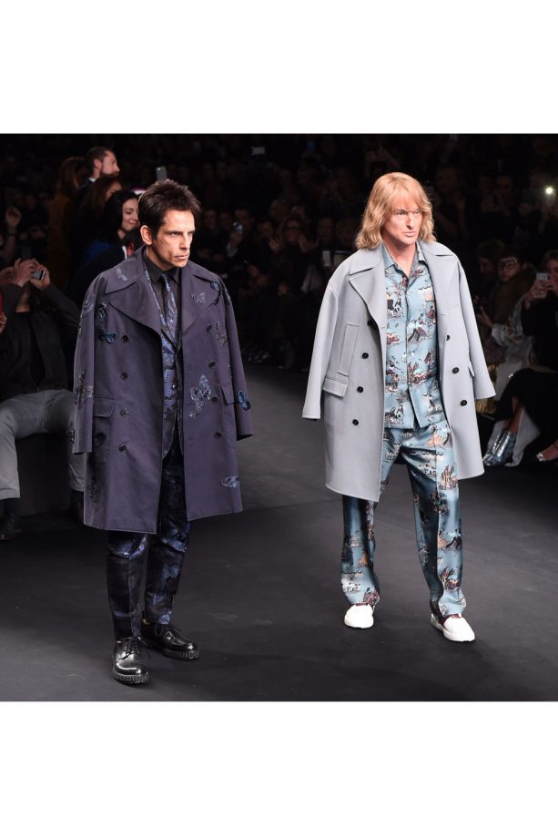 Ben Stiller And Owen Wilson Bring Zoolander To Valentino, 2015