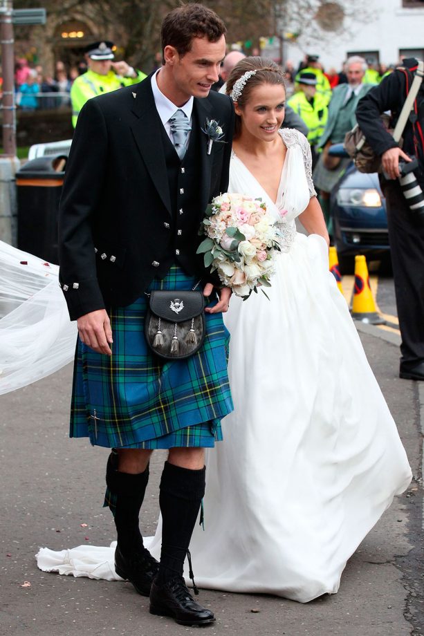 Andy Murray Marries Long Term Partner Kim Sears In Dunblane, 2015