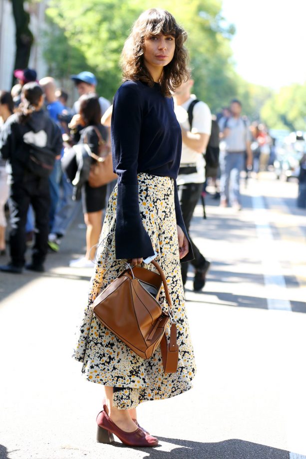 We Tapped Onto A Major Street Style Trend Here, Maxi Sleeves!