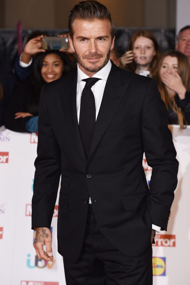 David Beckham At The Pride Of Britain Awards, 2015