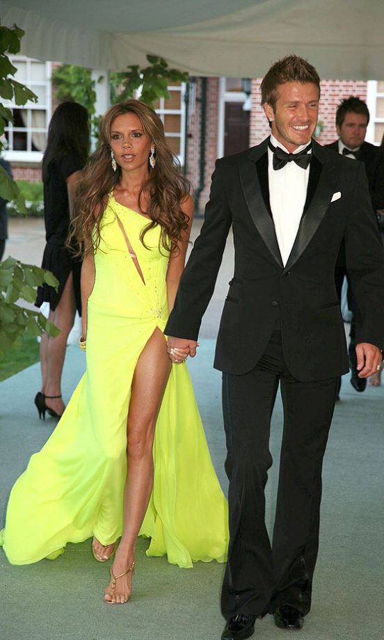 Victoria And David Beckham At The Pre-World Cup Party, 2006