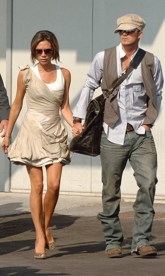 Victoria Beckham With Her New POB Hairstyle, 2006
