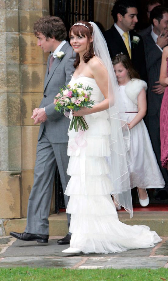 Corrie Girl Kate Ford At Her Wedding To Jon Connerty In Yorkshire, October 2007
