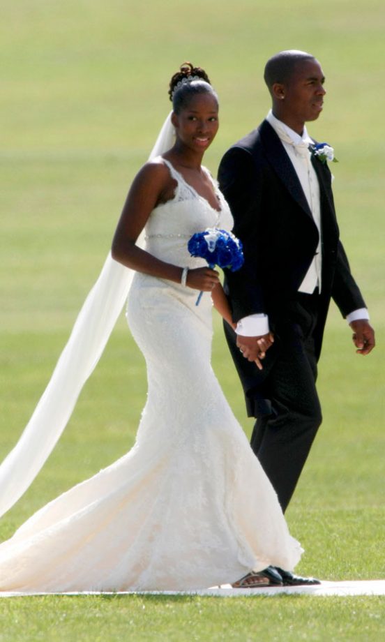 Jamelia Married Her Footballer Boyfriend Darren Byfrield On The Eastlands Estates In West Sussex, June 2008