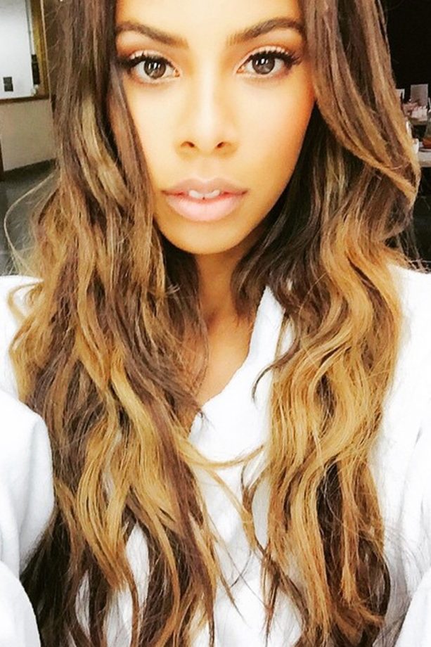 Rochelle Humes Goes A Shade Blonder, 2015
