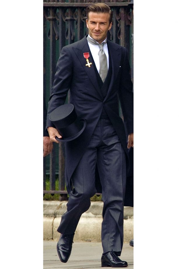 David Beckham Is The Perfect Gentleman At The Royal Wedding, 2011