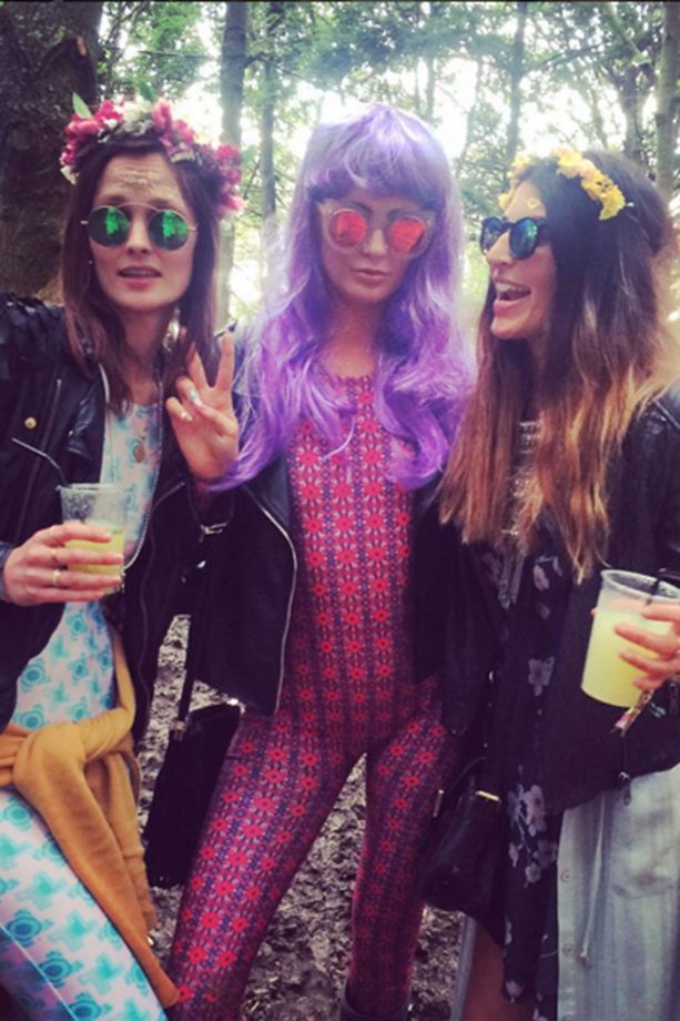 Millie Mackintosh Gets Dressed Up At Secret Garden Party, 2015