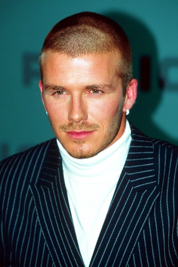 David Beckham Channeling His Best Godfather Impression, 2001