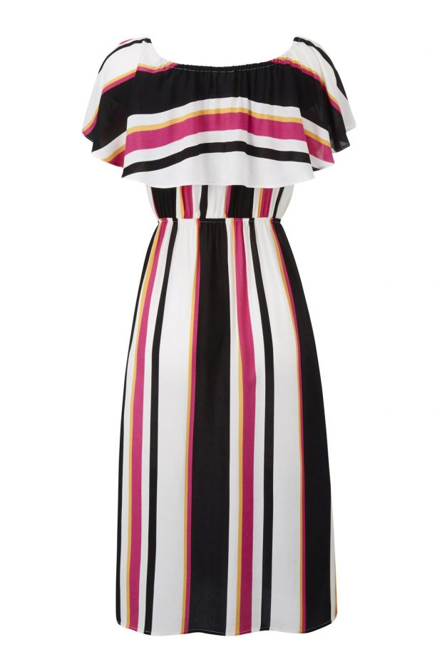 Simply Be Striped Midi Dress, £45