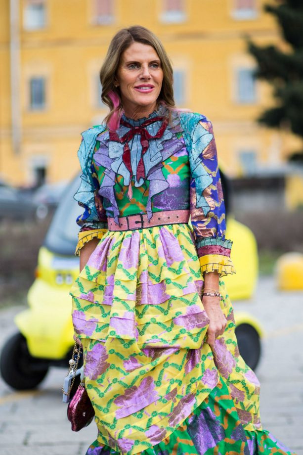 Clash Intricate Prints Like Anna Dello Russo