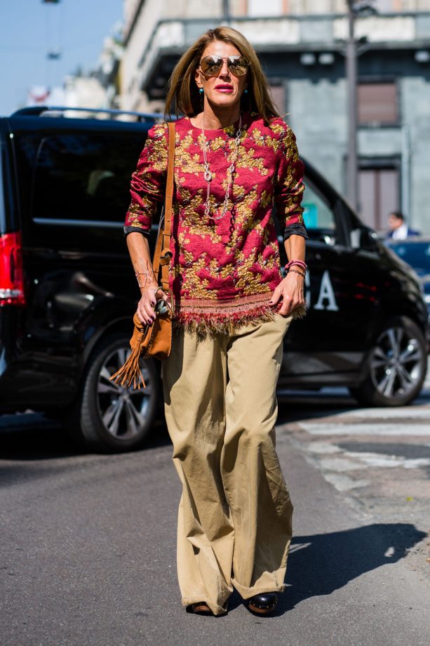 Cargo And Brocade Is A Great Combo For Tran seasonal Dressing