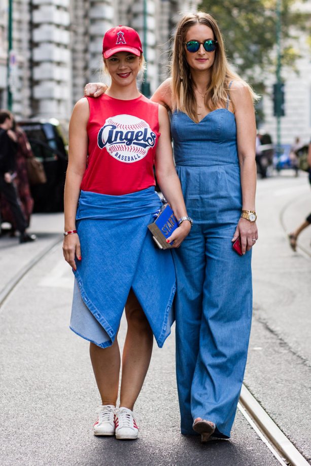 Make Double Denim Work Like This Street Style Duo
