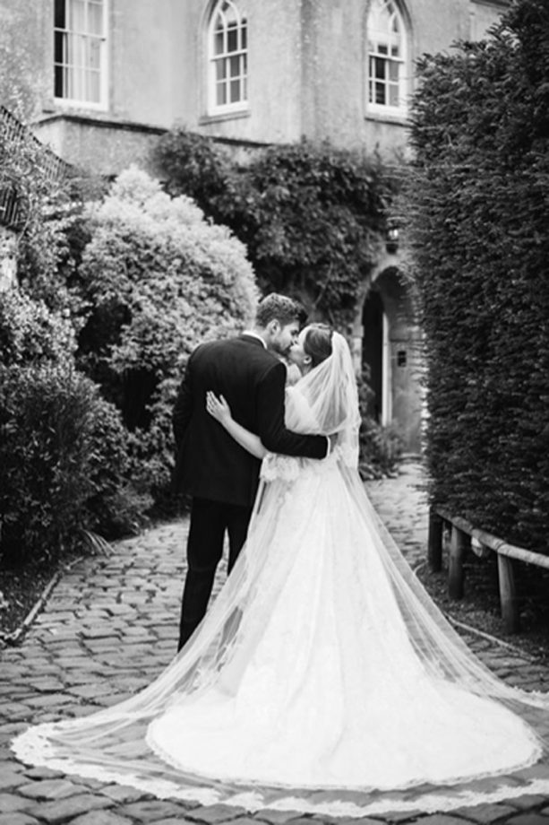 Blogger Tanya Burr and Jim Chapman Get Married At Babington House, 2015