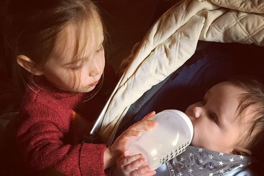Una Foden From The Saturdays Has Two Beautiful Children, Aoife And Baby Tadhg