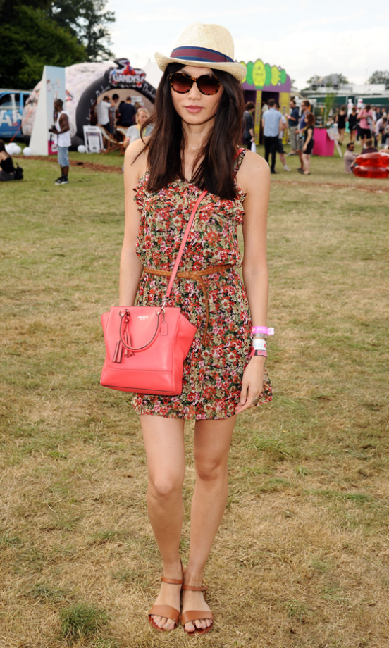 Gemma Chan At Virgin Media’s V Festival, Chelmsford, 2013