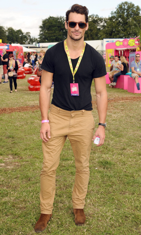David Gandy At Virgin Media’s V Festival, Chelmsford, 2013