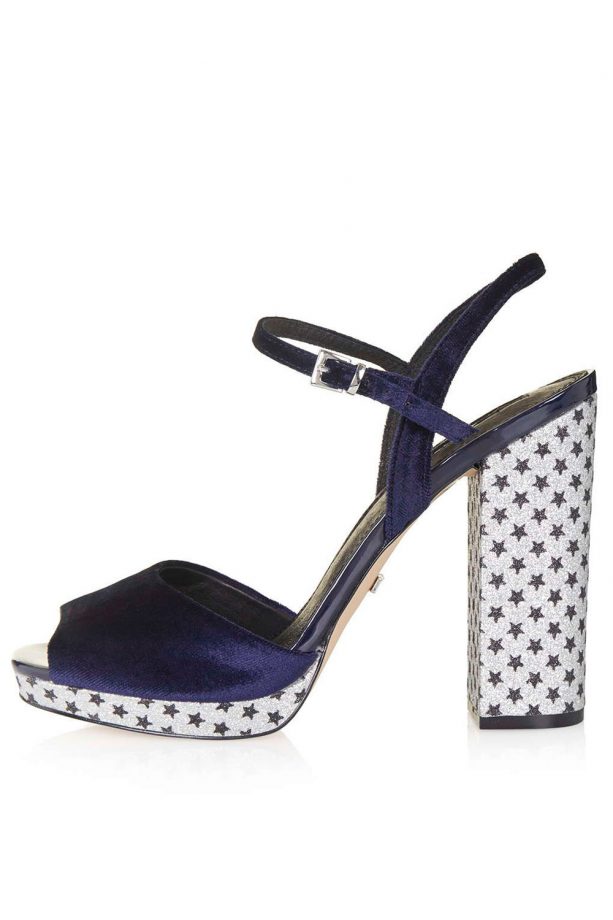 LAILA Glitter Star Platforms, £56