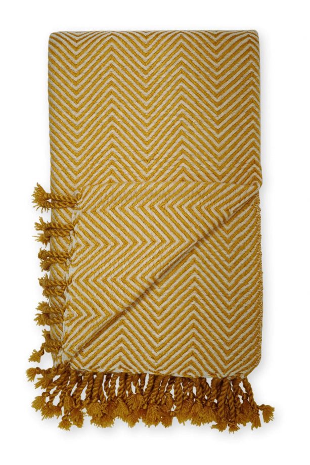 Next Yellow Throw, £25