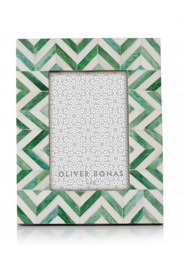 Oliver Bonas Chevron Photo Frame, £16