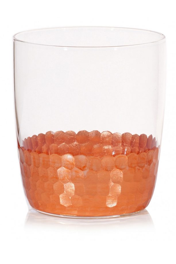 Oliver Bonas Copper Honeycomb Glass, £6.50