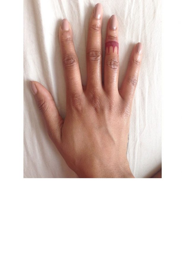 Jourdan Dunn's Tribal Tattoo, 2014