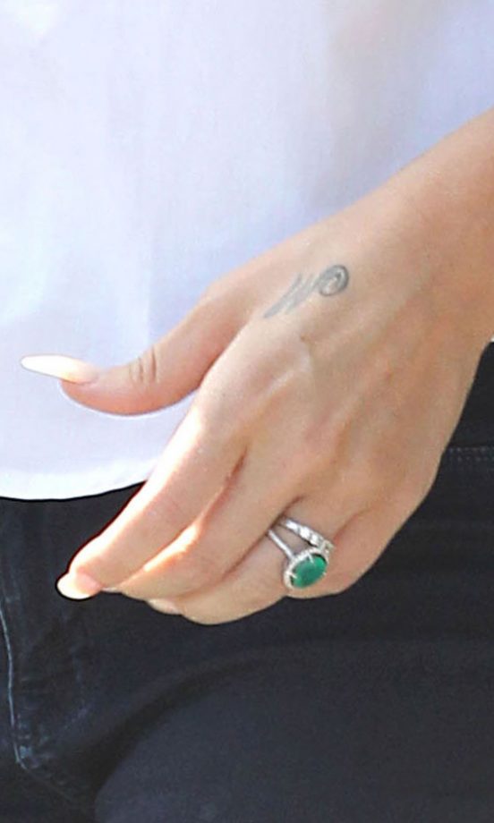 Lana Del Rey's 'M' Initial, 2012