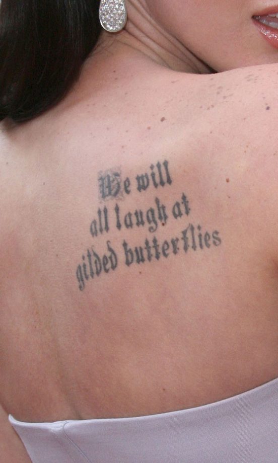 Megan Fox's King Lear Quote, 2009