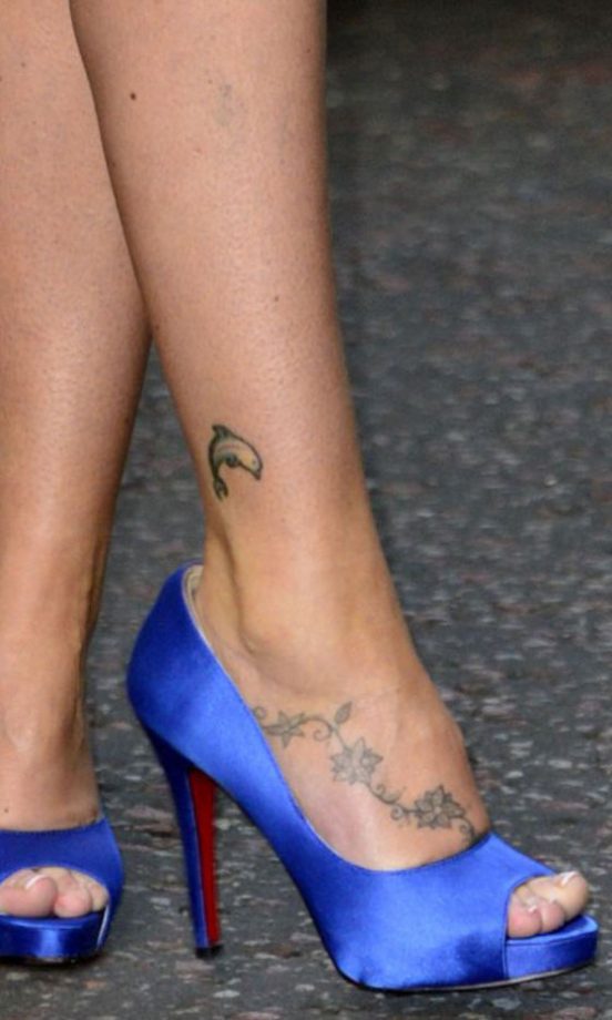Michelle Heaton's Dinky Dolphin And Floral Vine, 2012