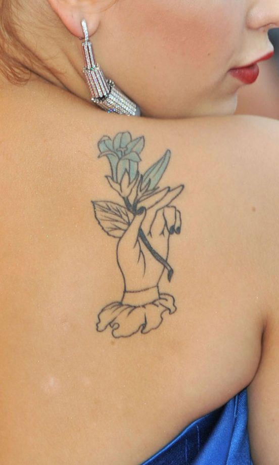Peaches Geldof's Flower Holding Hand, 2008