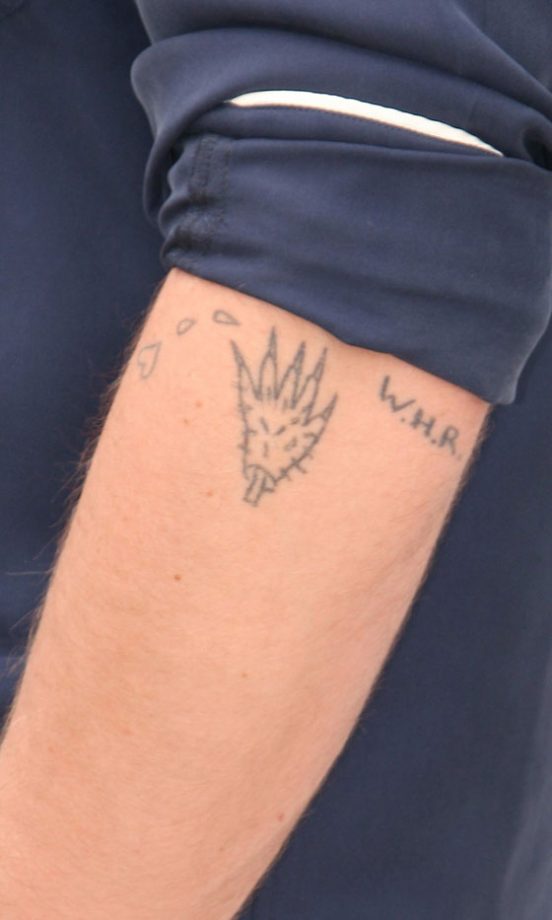 Ryan Gosling's Hilarious Hairy Hand Tattoo, 2011