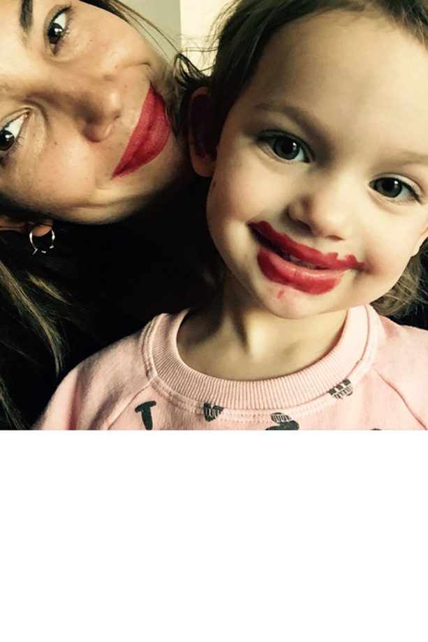 Lily Aldridge Shares This Cute Pic Of Her And Her Little Girl Dixie To Celebrate Internationa Women's Day, 2015