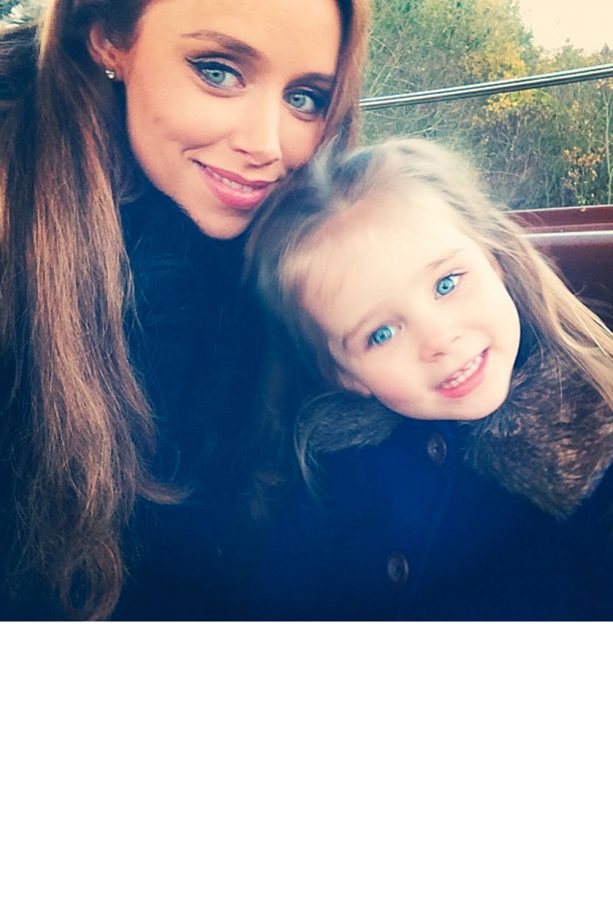 Una Foden Spends The Day At Legoland With Her Daughter Aoife Belle, 2014