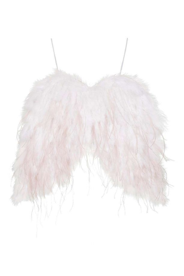 Feather wings, £50, Topshop