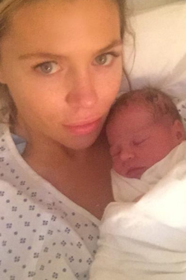 Abbey Clancy Gives Birth To A Beautiful Baby Girl, 2015