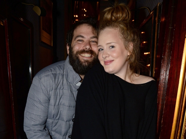 Adele and Simon Konecki