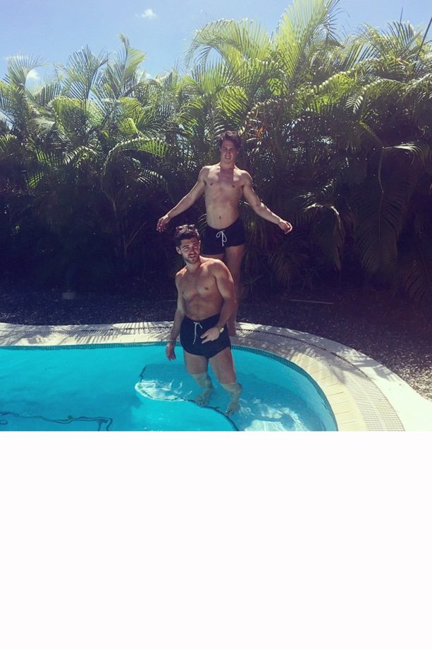 Alex Mytton And JB Film Made In Chelsea LA By The Pool, 2015
