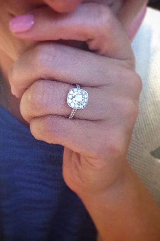 Binky Felstead's Sister Anna-Louise Unveils Her Stunning Rock, 2015
