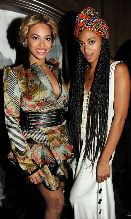 Beyoncé With Sister Solange Knowles In Las Vegas, 2010