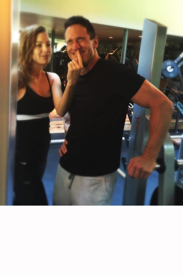 Blake Lively Shares A Photo Of Her And Her Ruthless Personal Trainer, Don Saladino, 2015