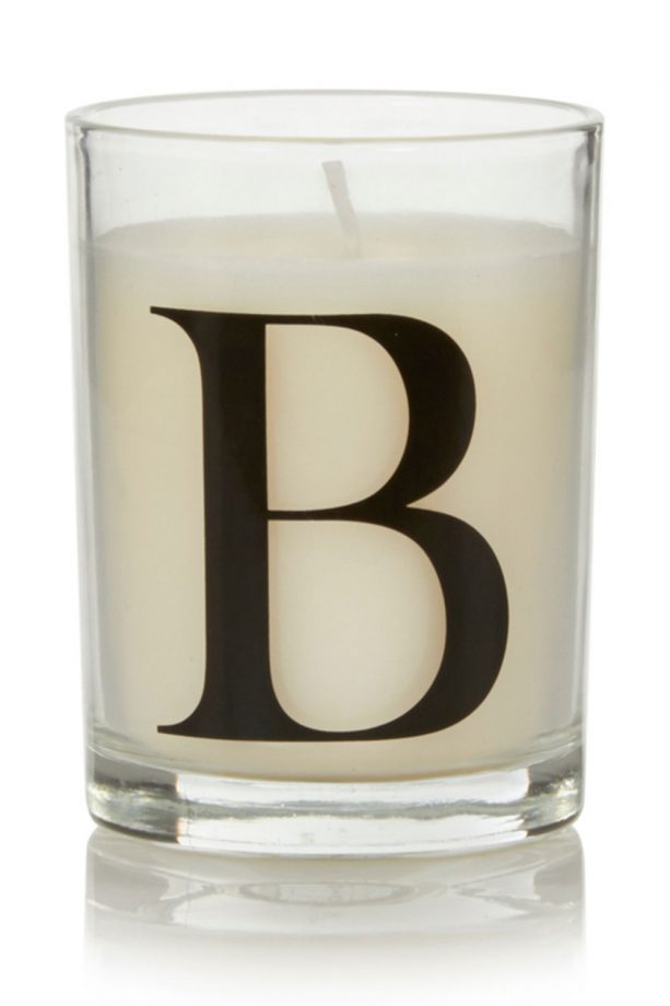 George Home Letter B Votive Candle, £2