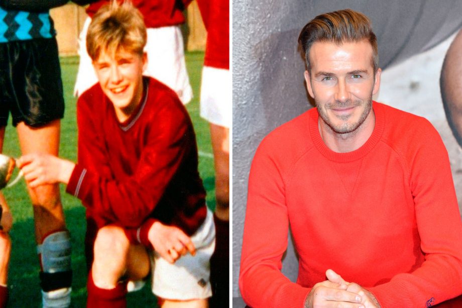 David Beckham In His Teenage Years Later Became One Of The World's Most Handsome Men