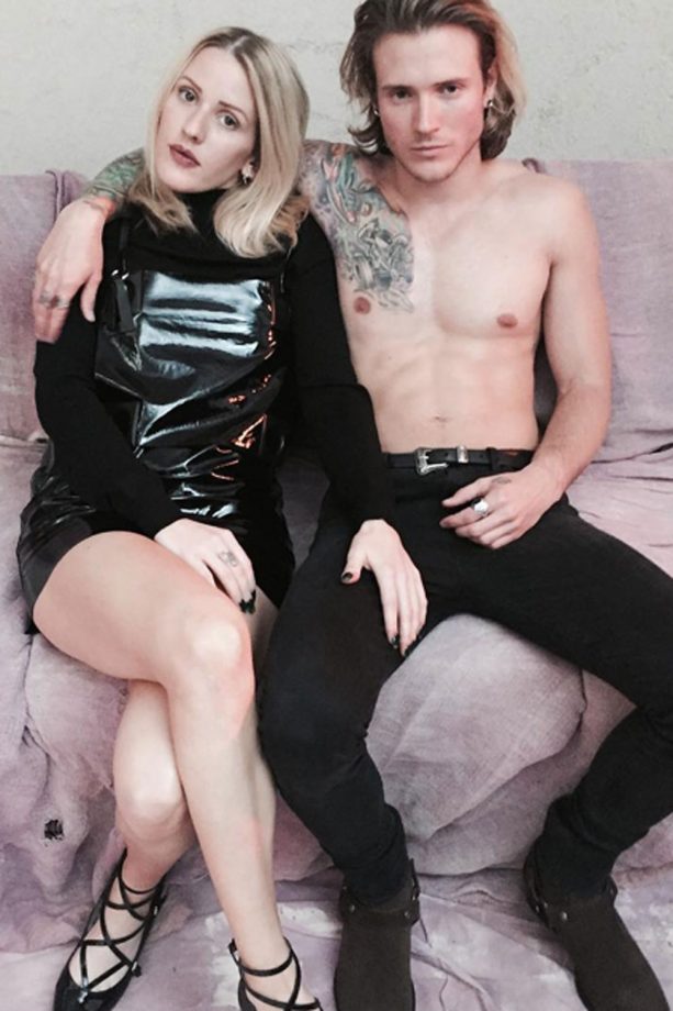 Ellie Goulding And Dougie Poynter Take Part In Their First Couple Shoot, 2015