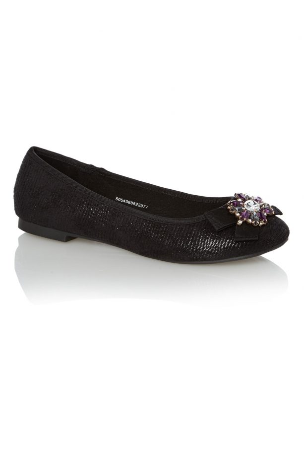 Tu At Sainsbury's Embellished Flats