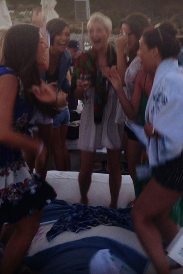 Frankie Bridge Shares A #TBT From Her Hen Party In Ibiza, 2015