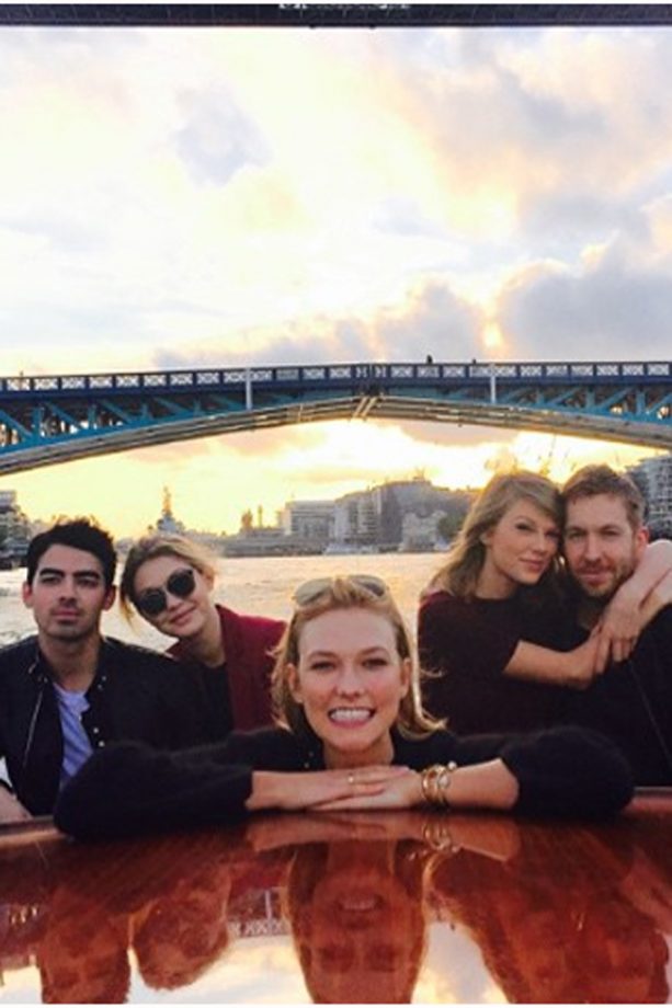 Gigi Hadid And Joe Jonas Enjoy A Double Date In London With Taylor And Calvin, 2015