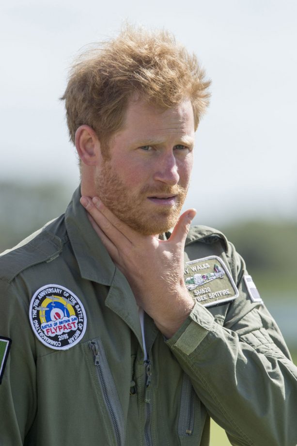 Prince Harry At The Battle of Britain Flypast, Goodwood Aerodrome, West Sussex, Britain - 2015
